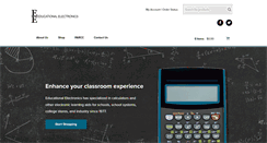 Desktop Screenshot of educational-electronics.com